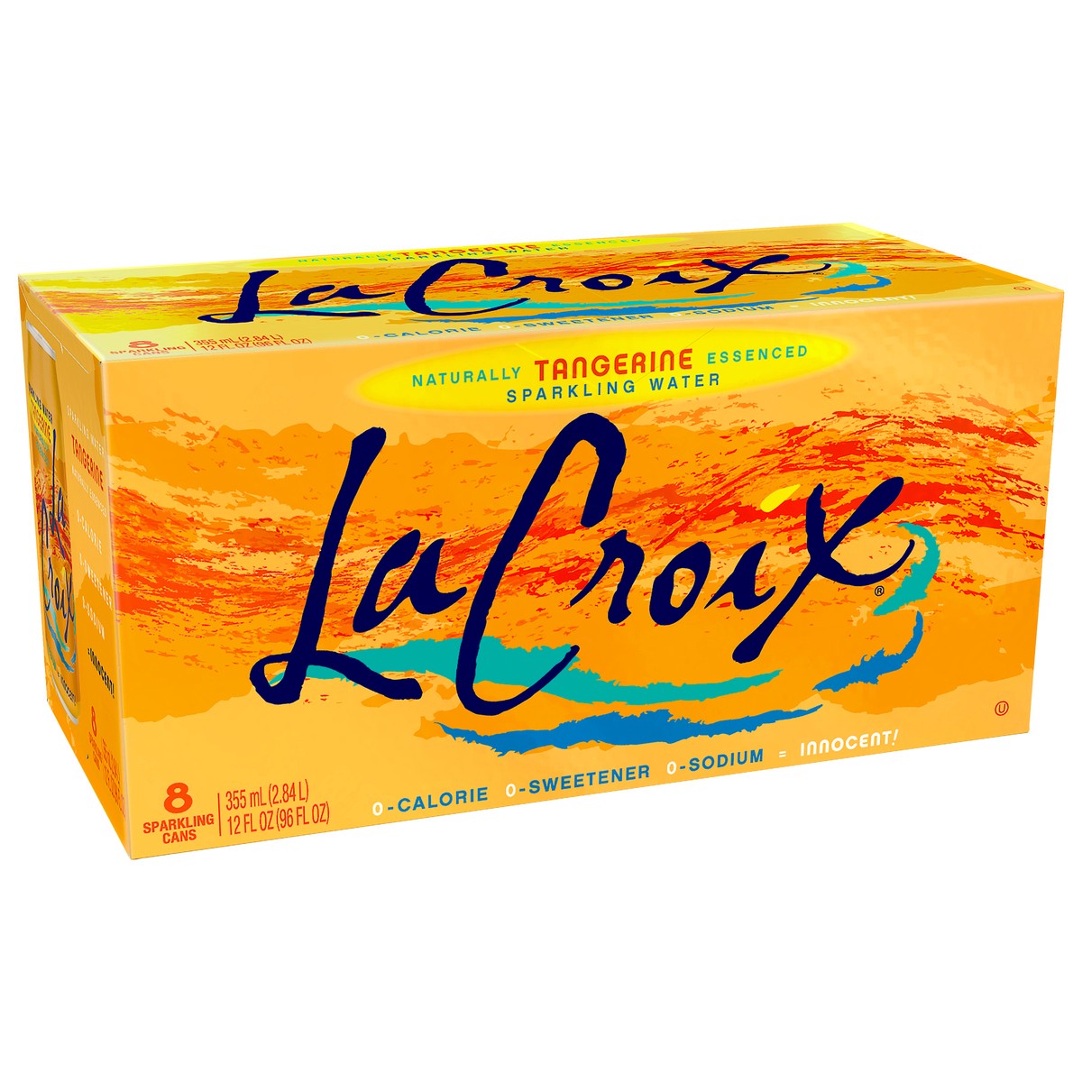 slide 7 of 7, La Croix Tangerine 8 Pack 12oz, 8 ct