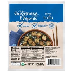 True Goodness Organic Firm Tofu, 14 oz