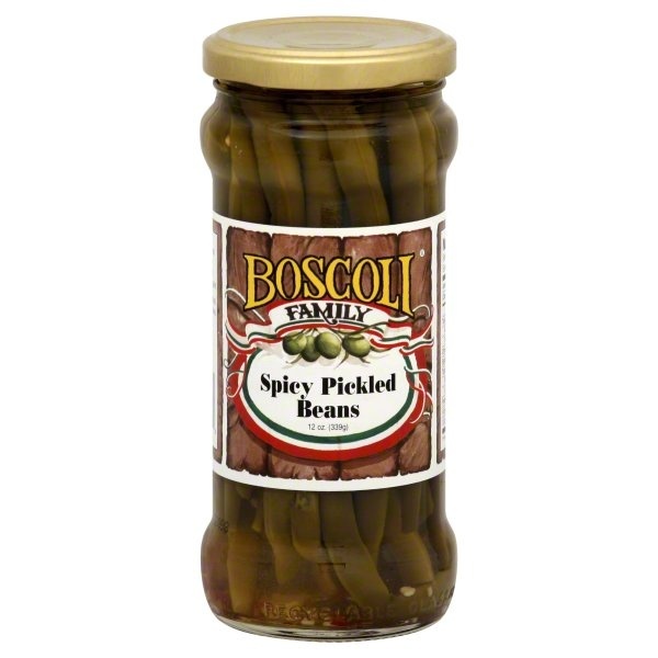 slide 1 of 1, Boscoli Family Spicy Pickled Beans, 12 oz