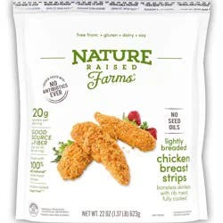NatureRaised Farms Nature Raised Farms Lightly Breaded Chicken Strip - 22oz