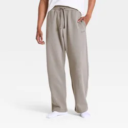Men's Fleece Sweatpants - Gray M The Hollister Collection at Target