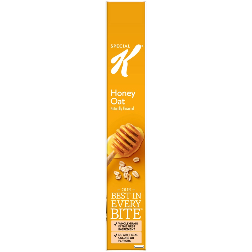 slide 2 of 3, Kellogg's Special K Oats & Honey Cereal, 13.1 oz