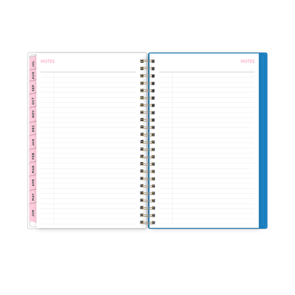 slide 5 of 5, 2024-2025 Blue Sky Weekly/Monthly Planning Calendar, 5"" X 8"", Magnolias In Paris, July To June, 147729, 1 ct