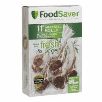 slide 1 of 2, Foodsaver Heat Seal Rolls 11 In X 15 In White, 3 ct; 11 in x 15 in