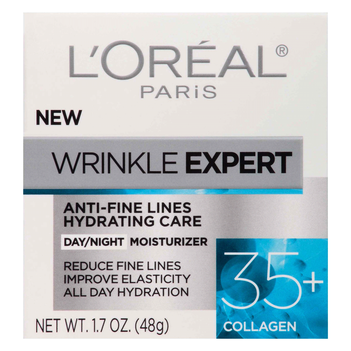 slide 1 of 1, L'Oréal Wrinkle Expert 35+ Moisturizer, 1.7 oz