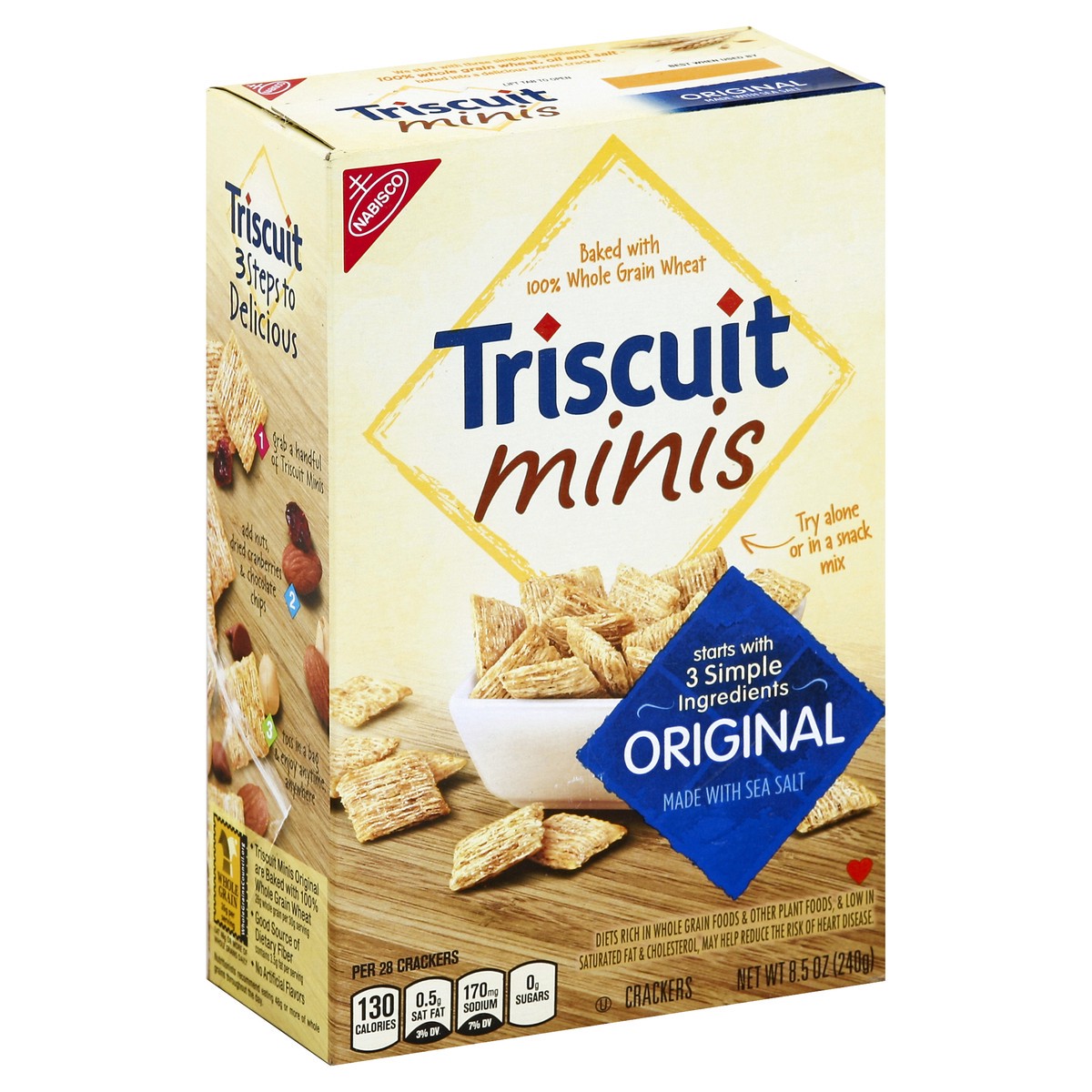 slide 8 of 8, Triscuit Crackers 8.5 oz, 8.5 oz