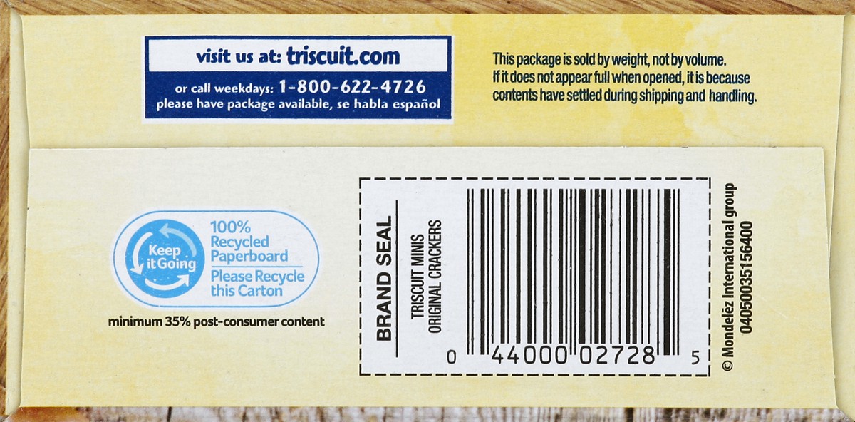 slide 3 of 8, Triscuit Crackers 8.5 oz, 8.5 oz