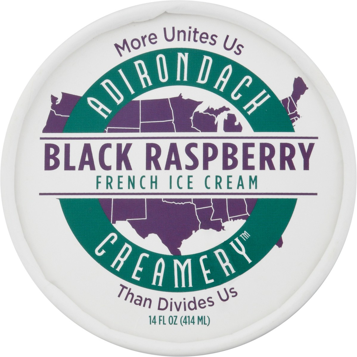 slide 7 of 9, Adirondack Creamery Black Raspberry French Ice Cream - 14 fl oz, 14 fl oz