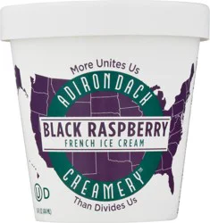 Adirondack Creamery Black Raspberry French Ice Cream - 14 fl oz