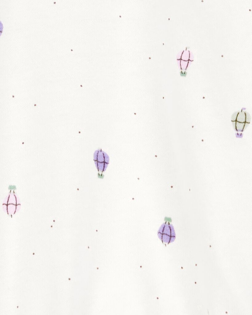 slide 2 of 4, Carter's Baby 3-Piece Ice Cream Print Little Cardigan Set - White/Purple White/Purple 3M, 3 pc