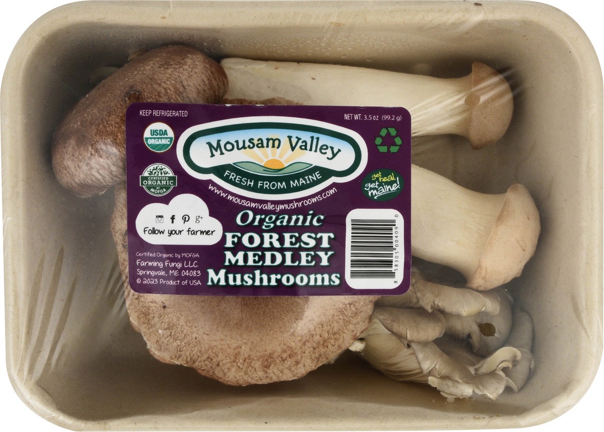slide 12 of 12, Mousam Valley Organic Mushrooms - Forest Medley, 3.5 oz