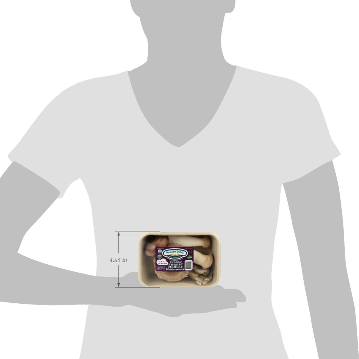 slide 2 of 12, Mousam Valley Organic Mushrooms - Forest Medley, 3.5 oz