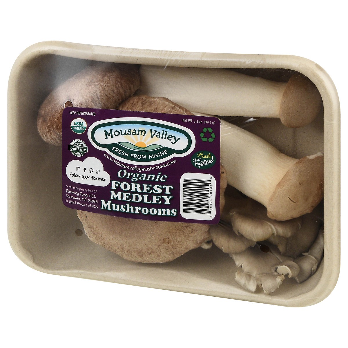 slide 8 of 12, Mousam Valley Organic Mushrooms - Forest Medley, 3.5 oz
