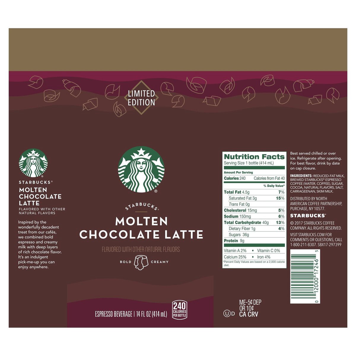 slide 3 of 7, Starbucks Espresso Beverage, 14 oz