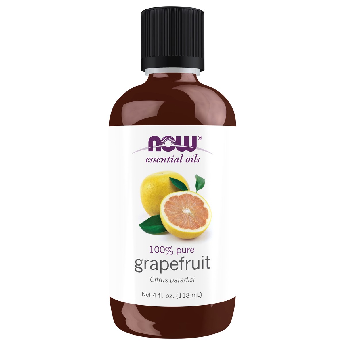 slide 1 of 4, NOW Grapefruit Oil - 4 fl. oz., 4 oz