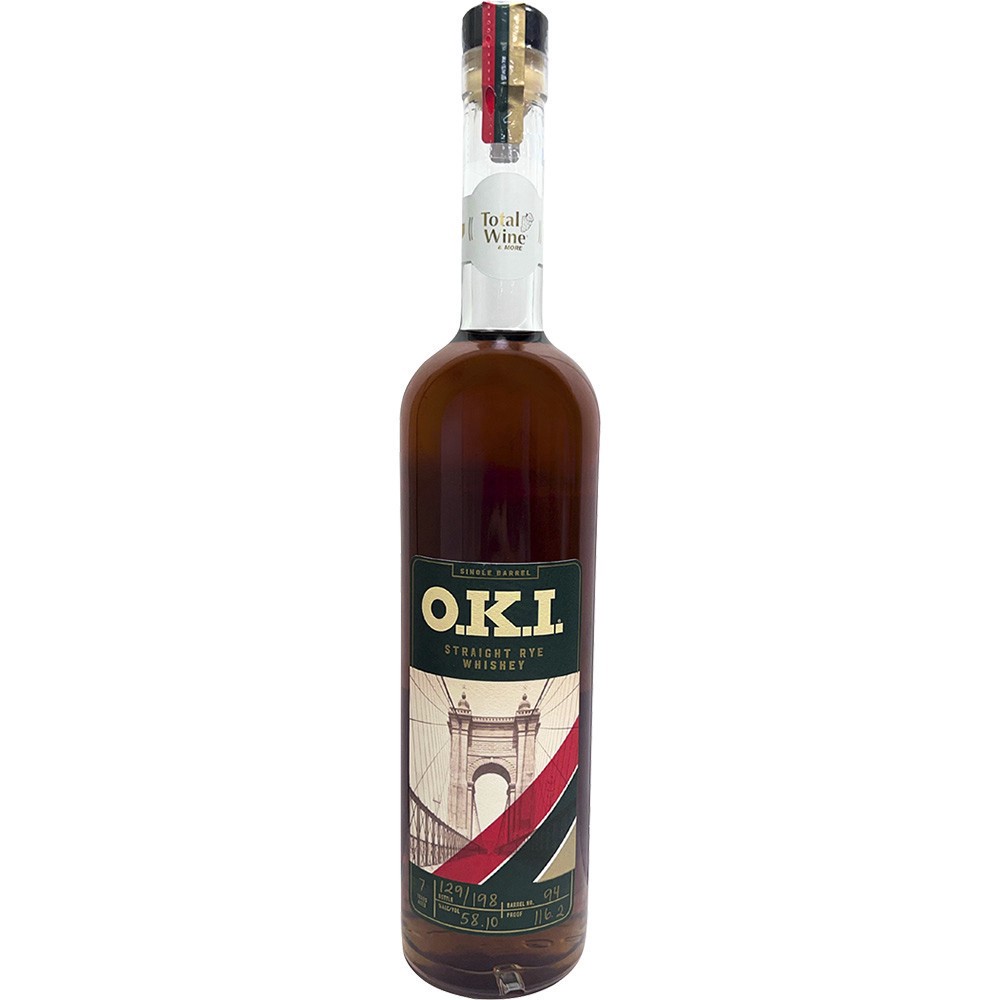 slide 1 of 1, O.k.i. Single Barrel Rye Brlsel, 750 ml