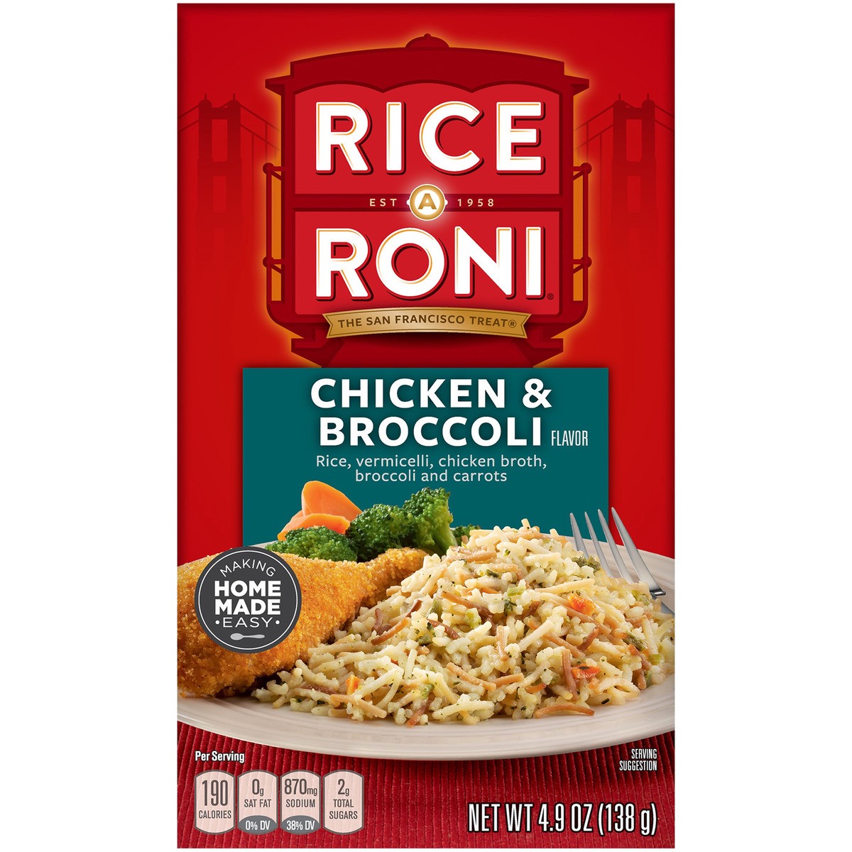 slide 4 of 6, Rice-A-Roni Rice Mix, 4.9 oz