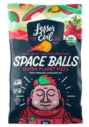LesserEvil Space Balls, Outer Planet Pizza 5 oz
