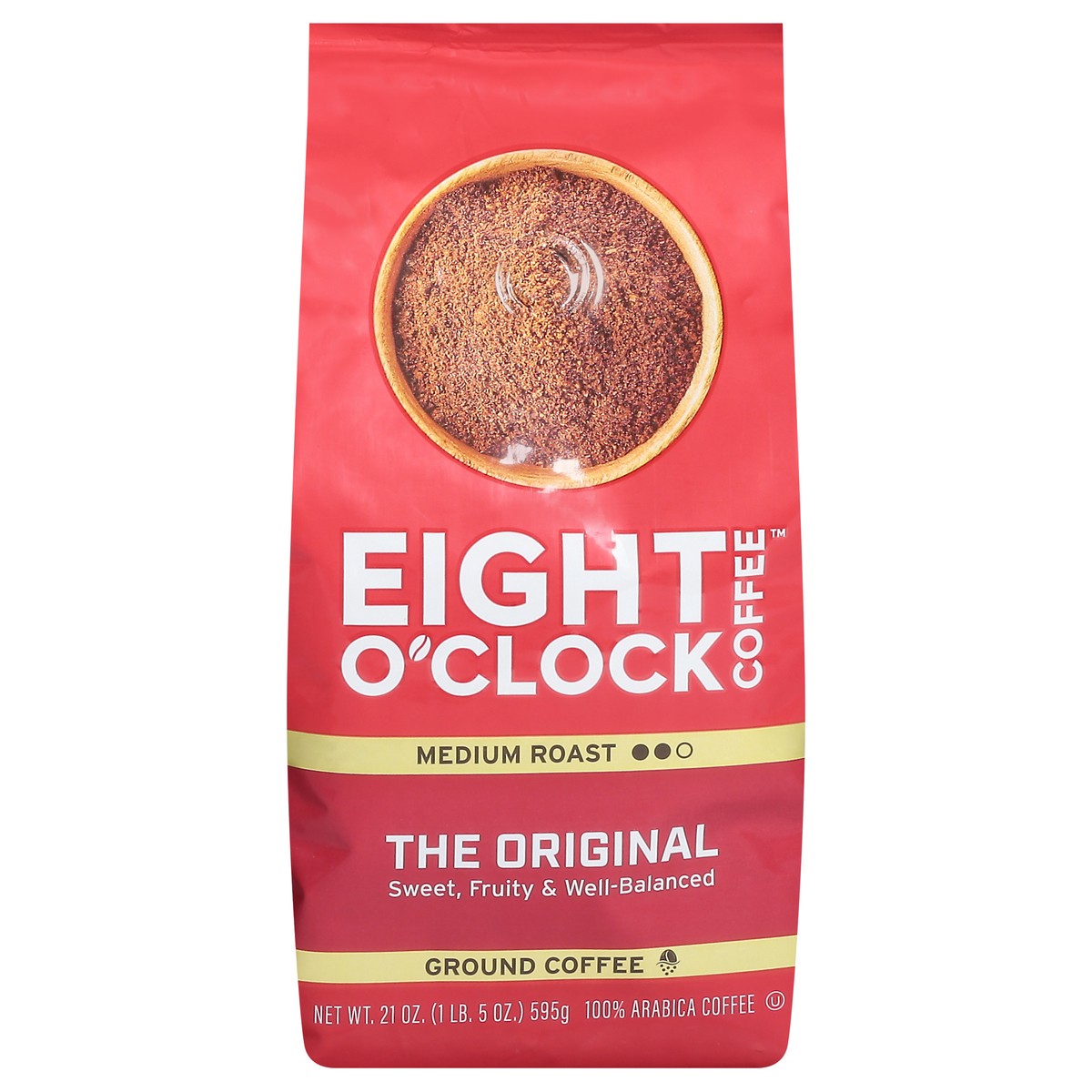 slide 7 of 13, Eight O'Clock Coffee Medium Roast Ground The Original Coffee - 21 oz, 21 oz