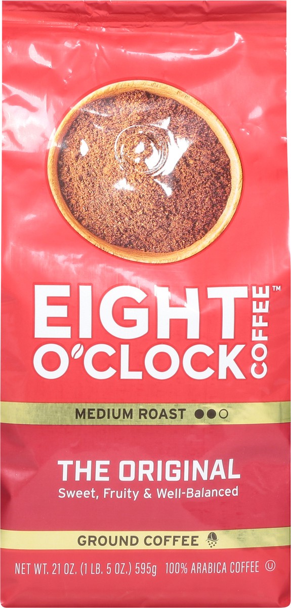slide 2 of 13, Eight O'Clock Coffee Medium Roast Ground The Original Coffee - 21 oz, 21 oz