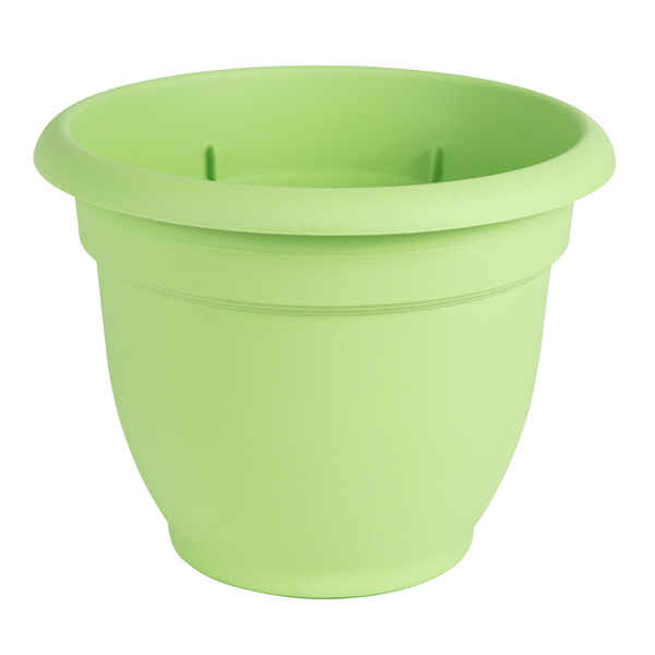 slide 1 of 1, Bloem 8"Ariana Planter With Self Watering Grid - Honey Dew - Bloem, 1 ct