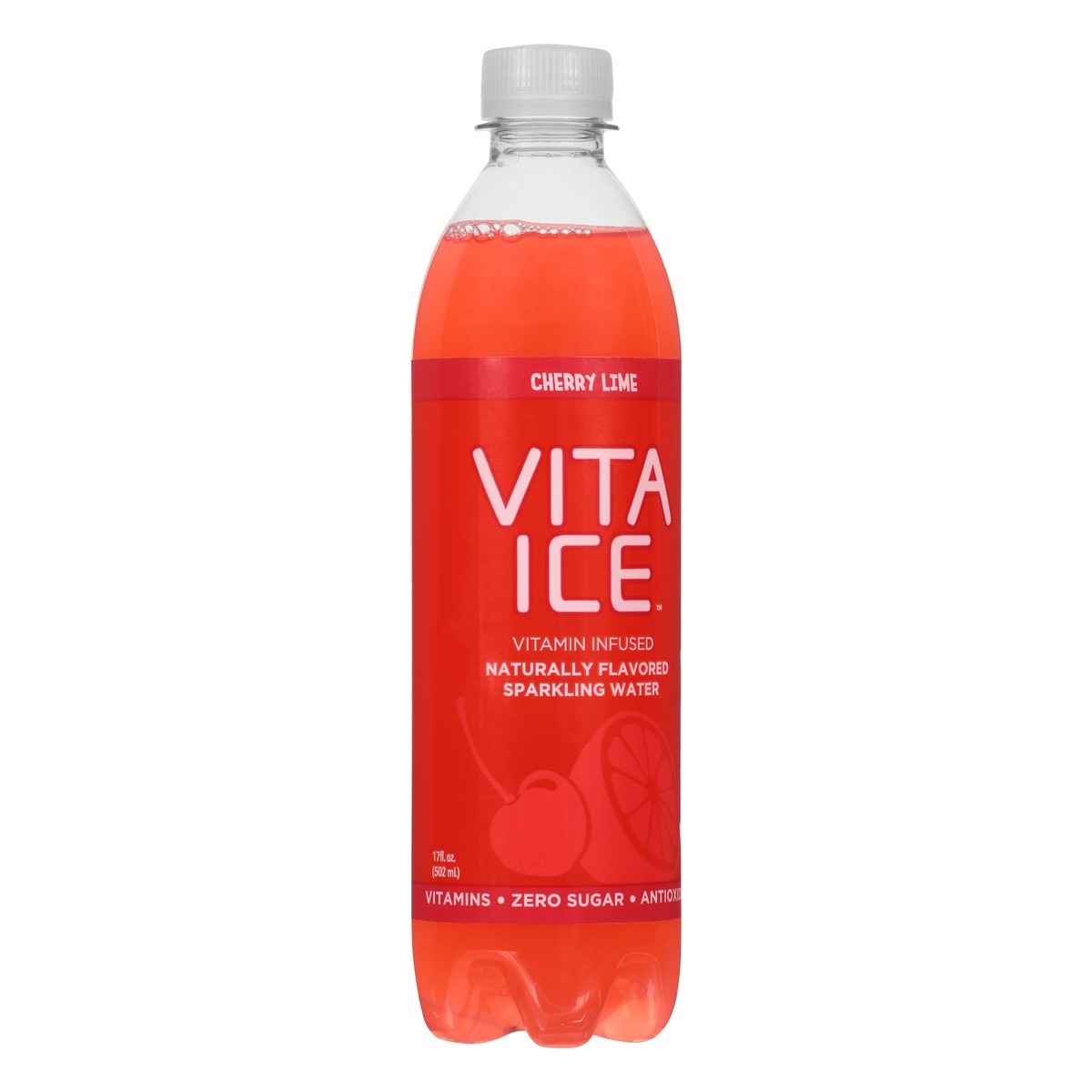 slide 5 of 9, Vita Ice Cherry Lime Sparkling Water - 17 oz, 17 oz