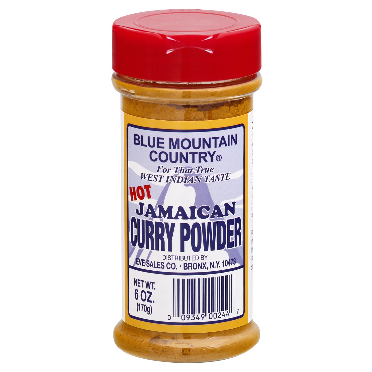 slide 1 of 1, Blue Mountain Country Hot Jamaican Curry Powder, 6 oz