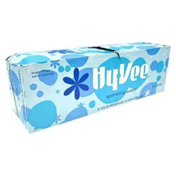 Hy-Vee Sparkling Water, Original - 12 ct