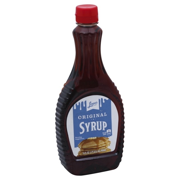 slide 1 of 1, Lowes Foods Original Syrup 24 Ounce, 24 oz