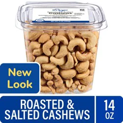 Kroger Low Sodium Roasted and Salted Cashews