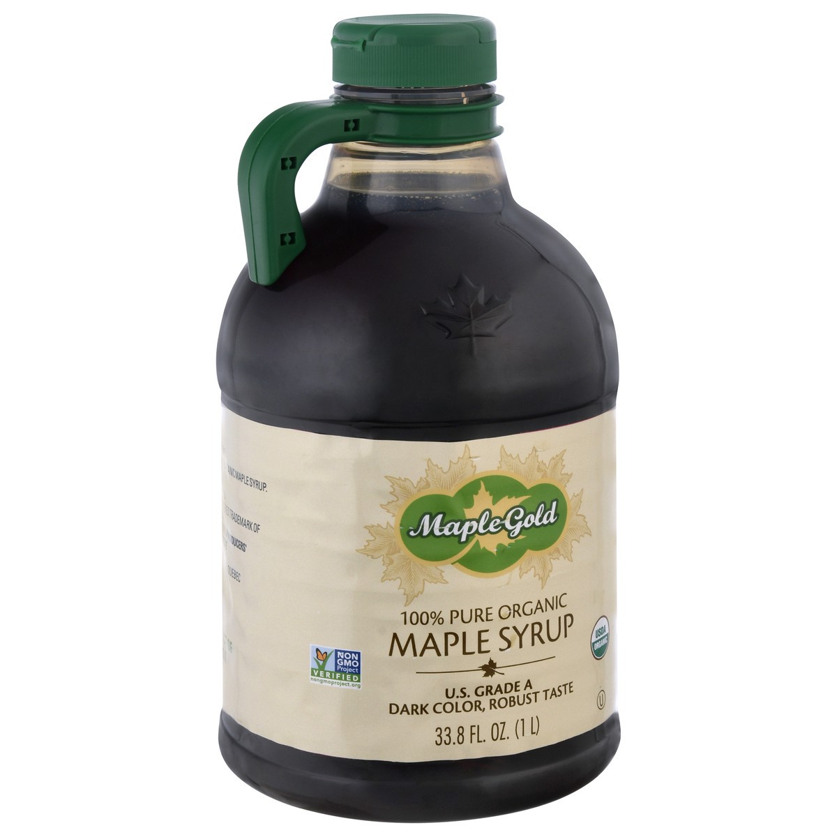 slide 11 of 13, Maple Gold Organic 100% Pure Maple Syrup 33.8 oz, 33.8 oz