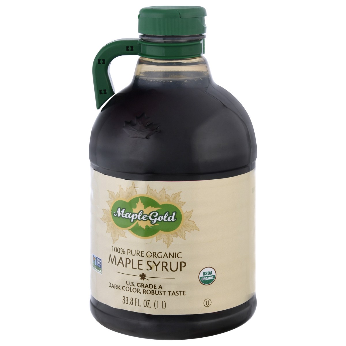 slide 10 of 13, Maple Gold Organic 100% Pure Maple Syrup 33.8 oz, 33.8 oz