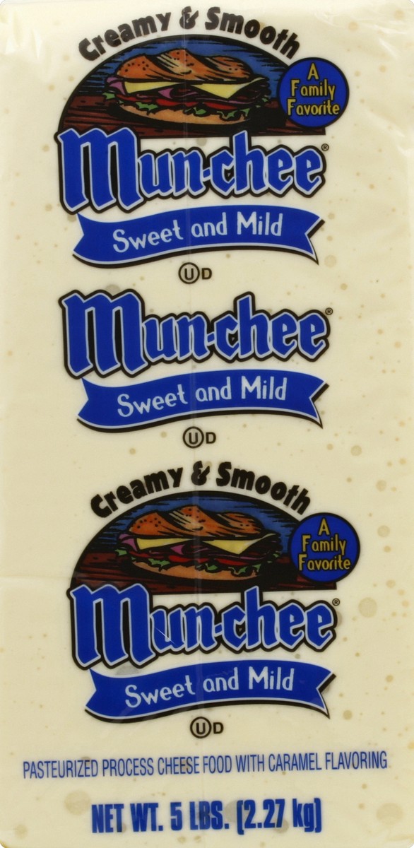 slide 1 of 6, Mun-chee Cheese 5 lb, per lb