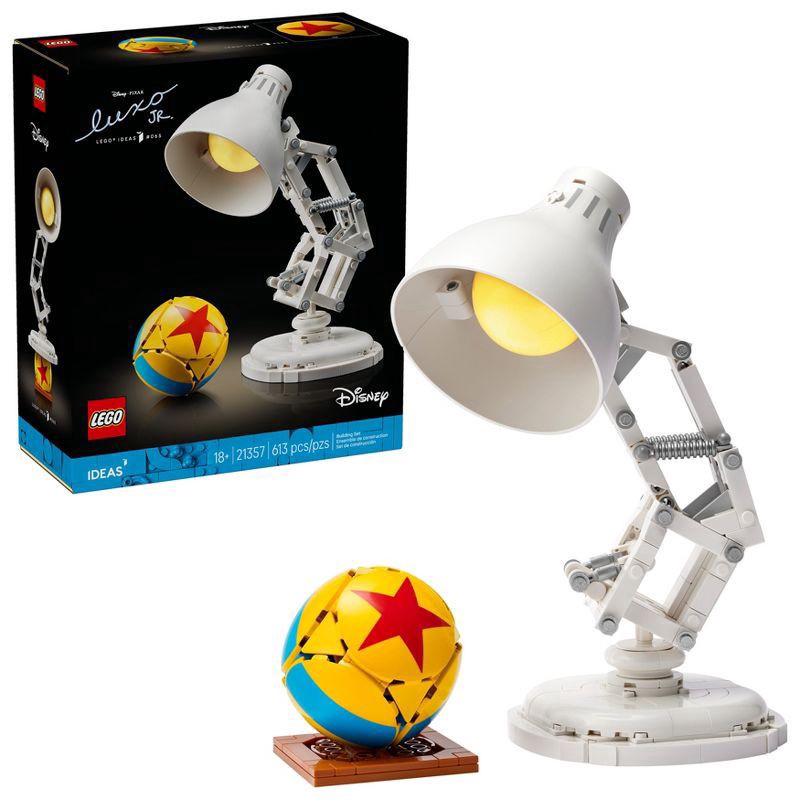 slide 1 of 7, LEGO Ideas Disney Pixar Luxo Jr. Building Set for Adults 21357, 1 ct