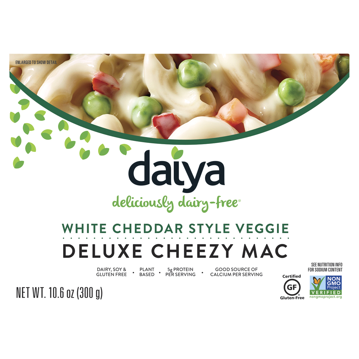 slide 1 of 1, Daiya Deluxe White Cheddar Style Veggie Cheezy Mac, 10.6 oz