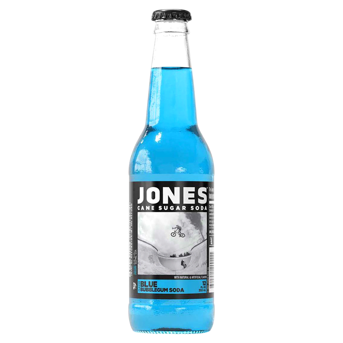 slide 1 of 9, Jones Soda Co. Blueberry Bubblegum - 12 oz, 12 oz