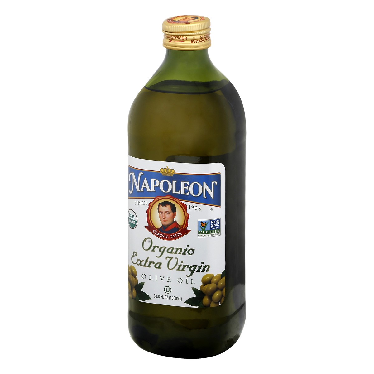 slide 4 of 13, Napoleon Extra Virgin Organic Olive Oil 33.8 oz, 33.8 oz