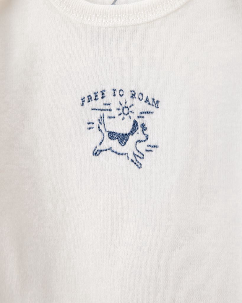 slide 3 of 4, Carter's Baby 3-Piece Bear Little Character Set® - Blue Blue/Ivory NB, 3 pc