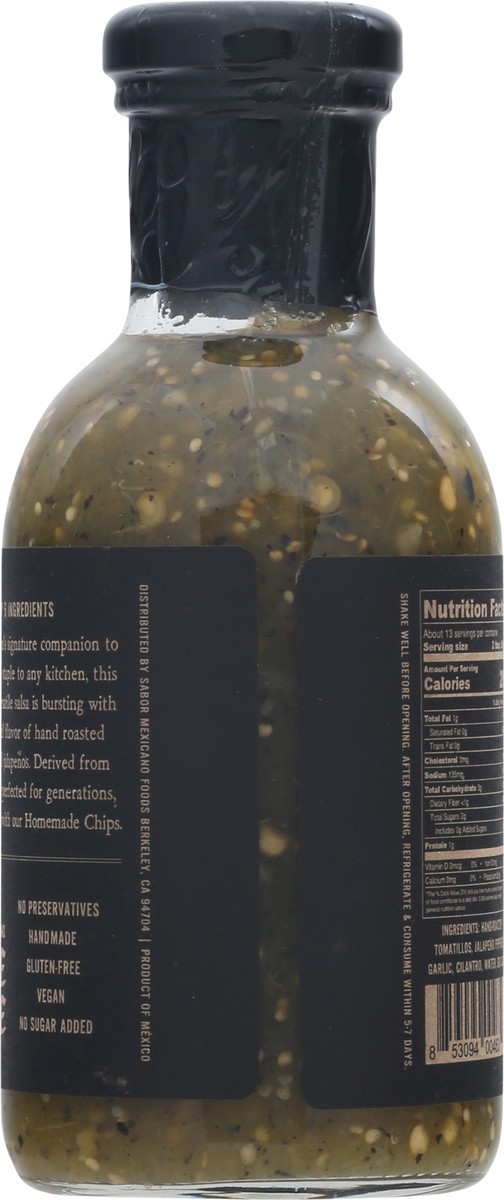 slide 9 of 14, Sabor Mexicano Medium Salsa Verde 13.2 oz, 13.2 oz