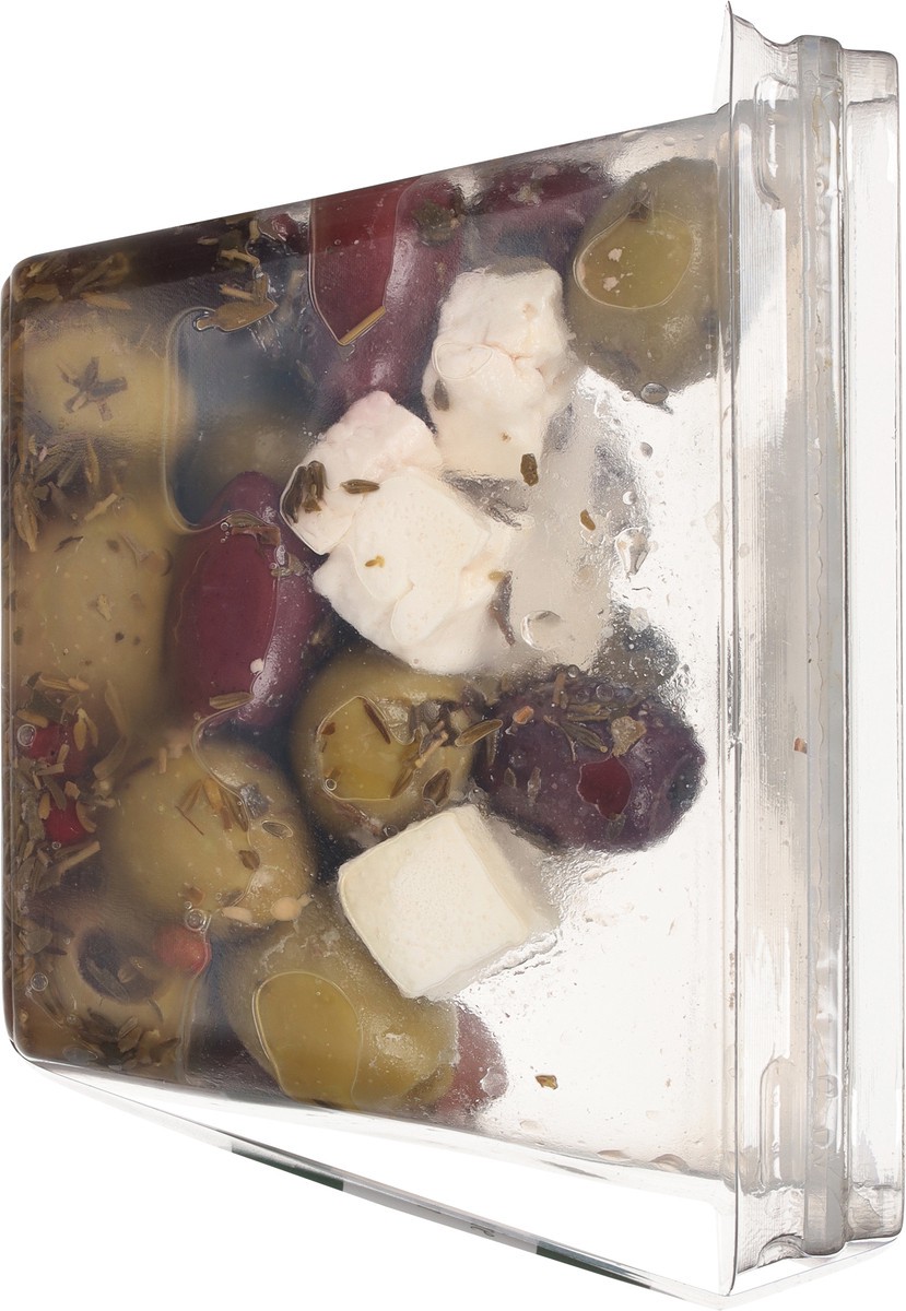 slide 6 of 14, Lunds & Byerlys Imported Greek Pitted Olive Mix with Feta 7.4 oz, 7.4 oz