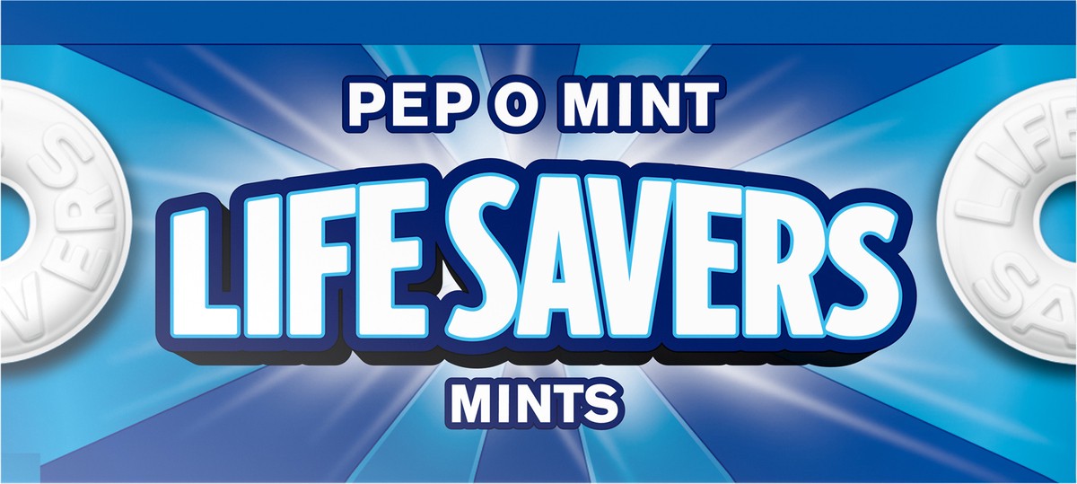 slide 6 of 6, LIFE SAVERS Pep O Mint Mints 10-0.84 oz. Packs, 14 ct