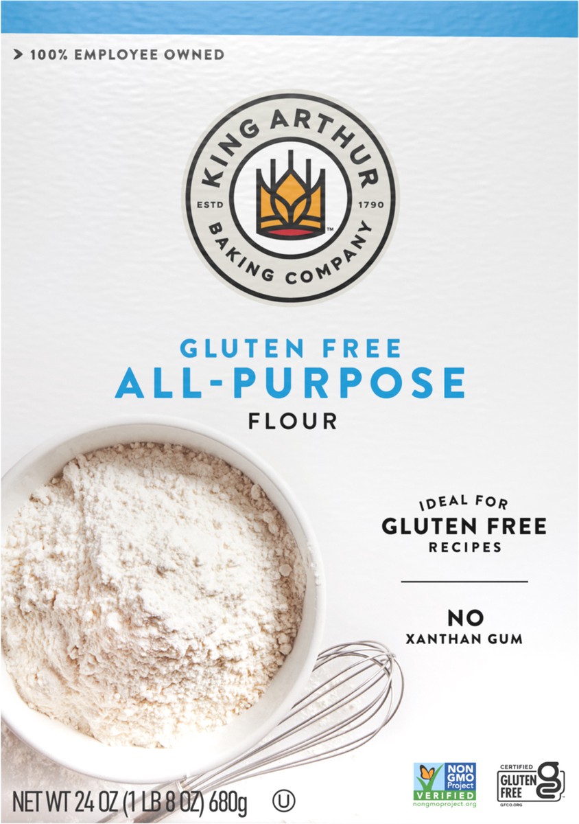 slide 1 of 1, King Arthur Gluten Free Multi Purpose Flour, 24 oz