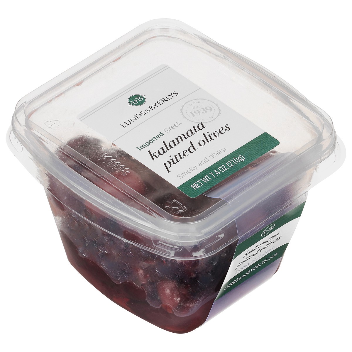 slide 11 of 13, Lunds & Byerlys Imported Greek Kalamata Pitted Smoky and Sharp Olives 7.4 oz, 7.4 oz