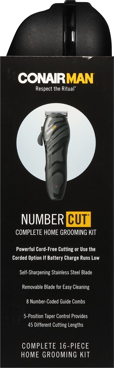 slide 10 of 11, ConairMan Cord/Crodless Number Cut Clipper & Trimmer 1 ea, 1 ct