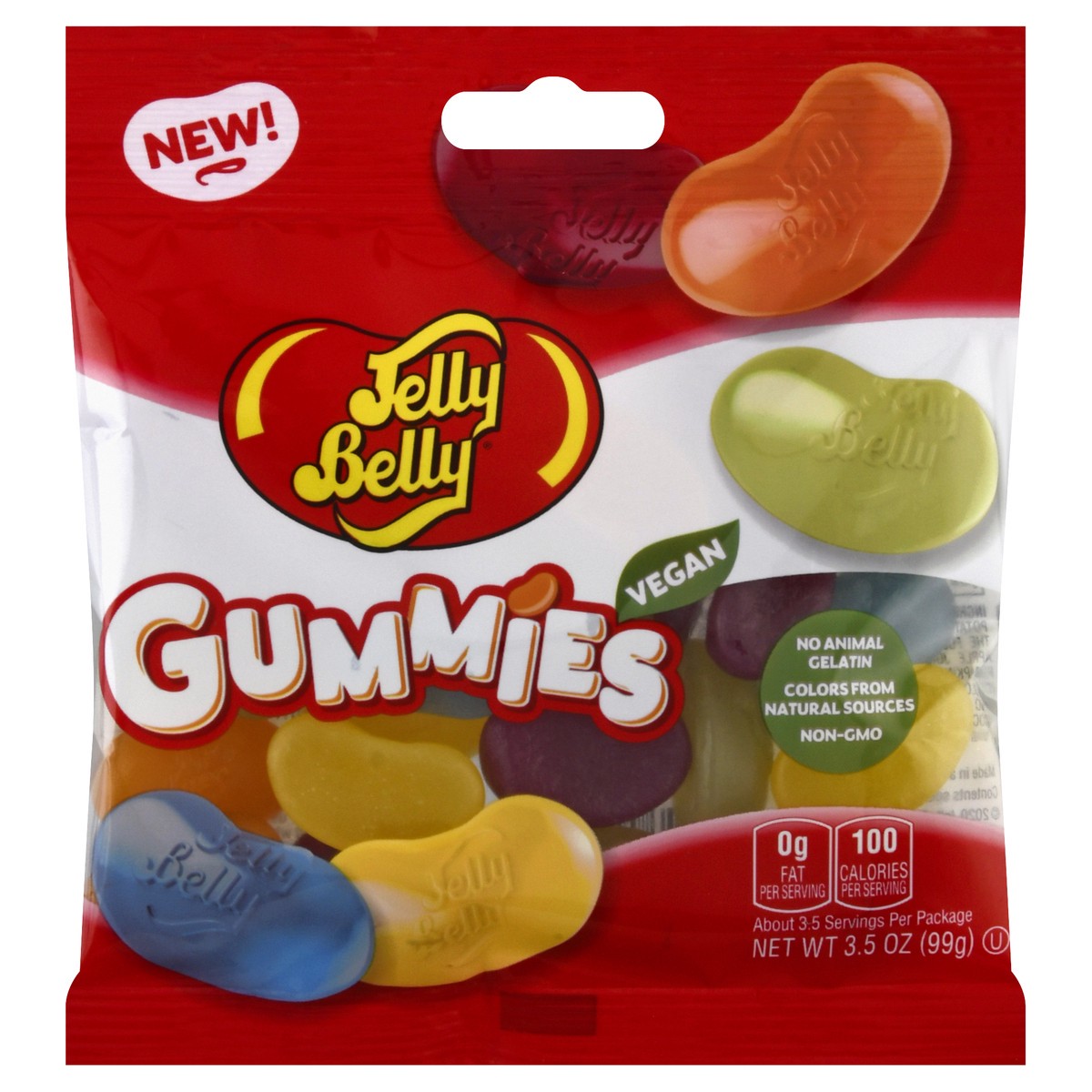 slide 1 of 1, Jelly Belly Vegan Gummies, 3.5 oz
