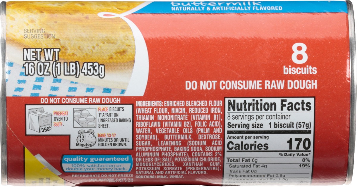 slide 5 of 9, Food Club Buttermilk Biscuits Jumbo 16 oz, 16 oz