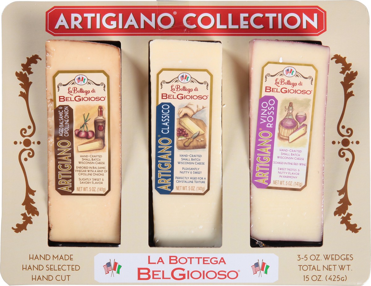 slide 7 of 9, BelGioioso Belg Artig 3Pk Cheese Board, 5 oz