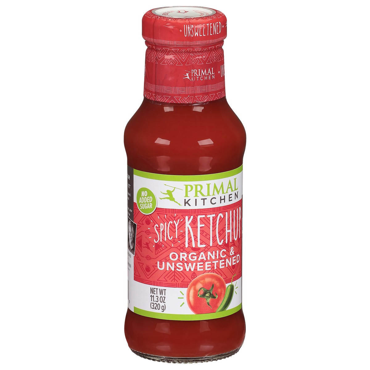 slide 8 of 9, Primal Kitchen Organic & Unsweetened Spicy Ketchup 11.3 oz, 11.3 oz