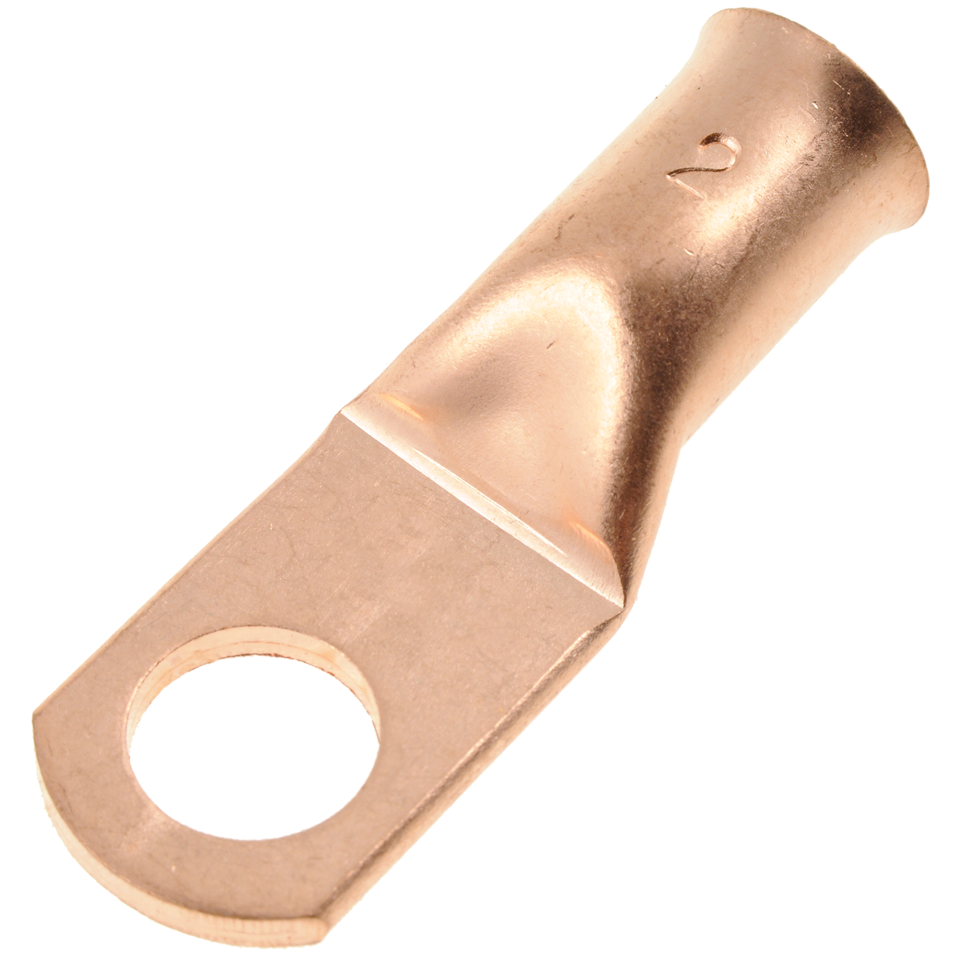 slide 1 of 1, Dorman 2 Gauge Copper Ring Lug 3/8 in., 1 ct