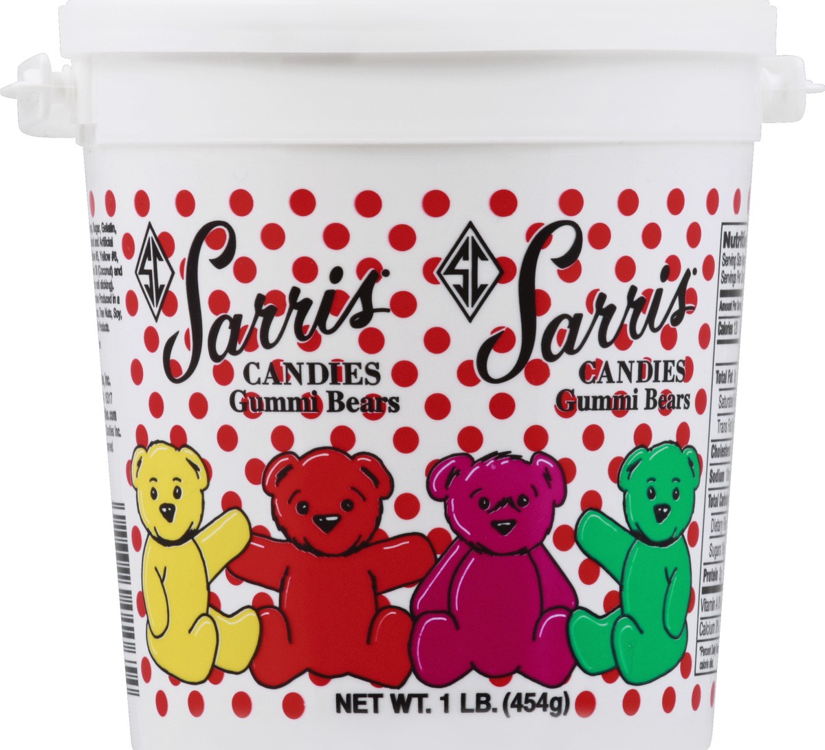 slide 3 of 3, Sarris Candies Gummi Bears 1 lb, 1 lb